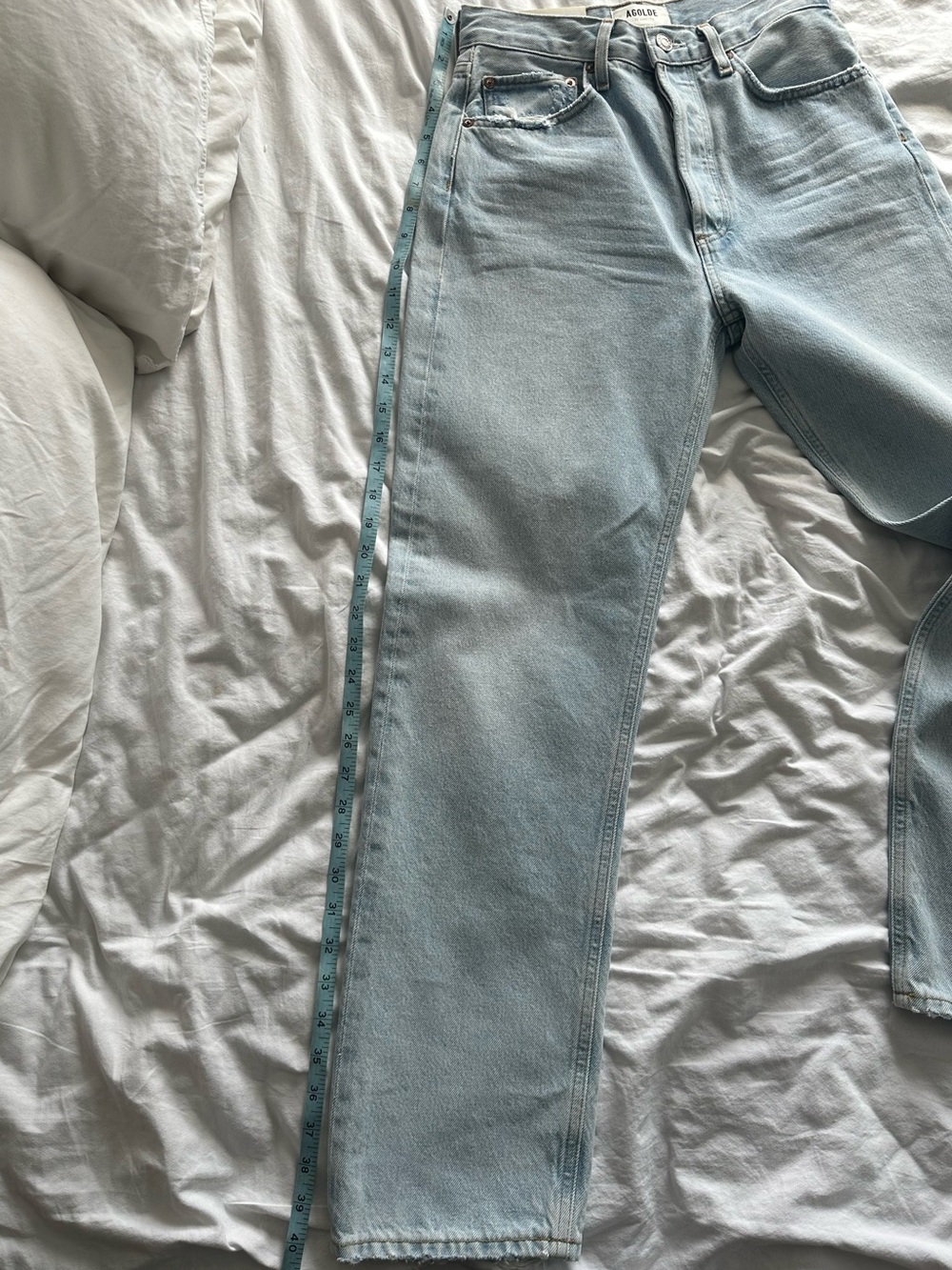 Agolde 90’s Pinch Waist High Rise Straight Jean - Picture 10 of 11
